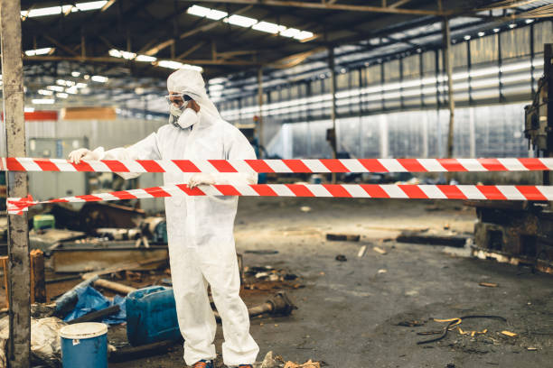 Professional Crime Scene Cleanup technician working in Westmoreland, TN